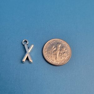 Letter X charm