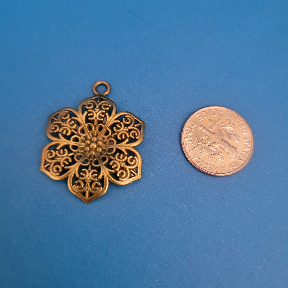 BRONZE FLOWER43