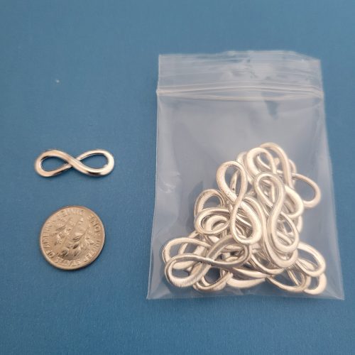 Closeout - Silver Color Infinity Charms (20)