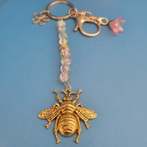 Queen Bee Keychain - Purse Charm