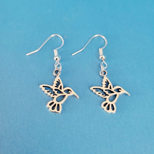 Hummingbird Melody Charm Earrings