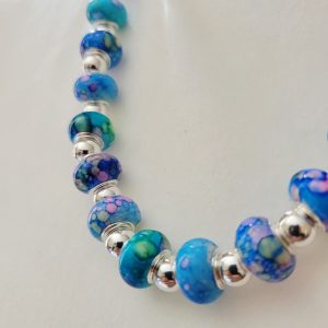 Ocean Whisper European Bead Necklace