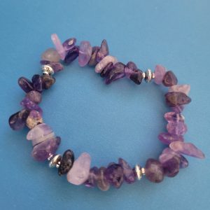 Amethyst Vista Stretch Bracelet