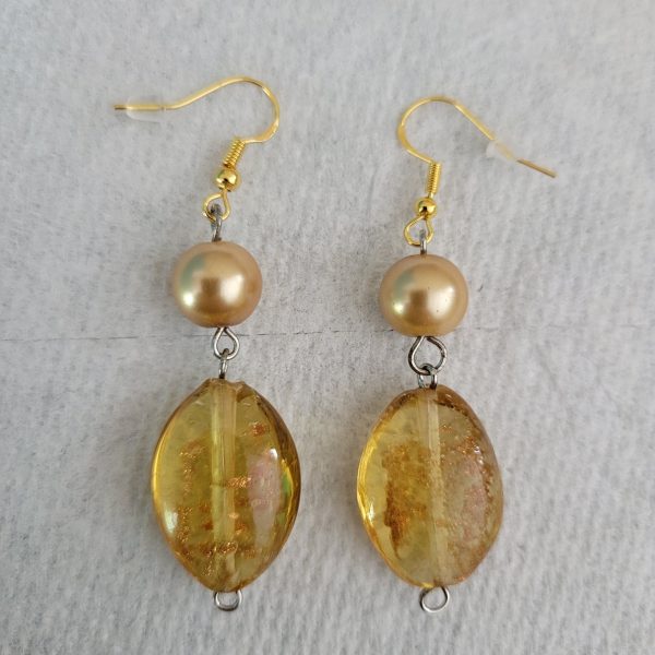 Vintage Amber Earrings