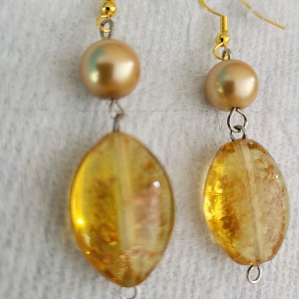 Vintage Amber Earrings