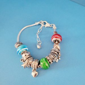 Vintage Estate - Silver Charm Power Bracelet