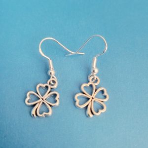 Lucky Four Leaf Clover Earrings