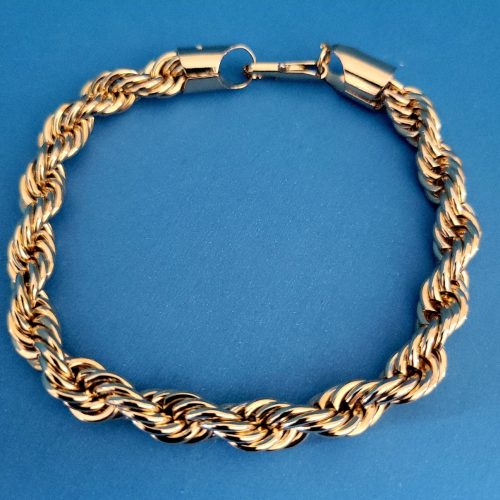 Vintage - Golden Age Mens Or Womens XL Bracelet With Lobster Clasp