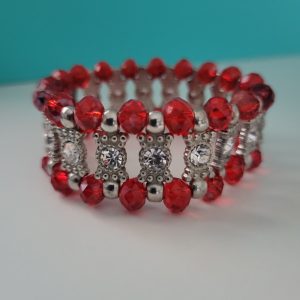 Vintage Estate - The Crown Victorian Crystal Studded Bracelet