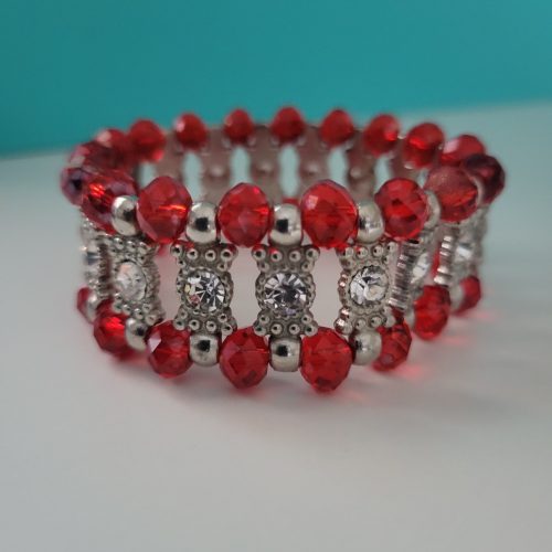 Vintage Estate - The Crown Victorian Crystal Studded Bracelet
