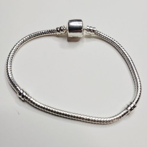 Pandora Style Snake Chain Bracelet - Small