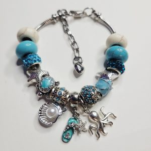 Pandora Style Charm Bracelet - Pacific Heights Glow In The Dark