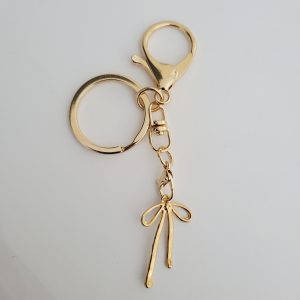 Budget Gold Color Charm Keychains - Choose Your Style