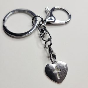 Budget Silver Color Charm Keychains - Choose Your Style