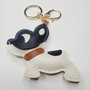 Large French Bulldog Keychain Purse Charm